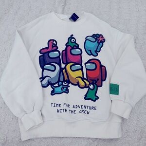 ZARA Kids Among Us Sweatshirt - Size 8